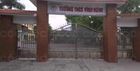 Vĩnh Hưng - Trường THCS công lập quận Hoàng Mai - Hà Nội (Ảnh: Cốc Cốc)